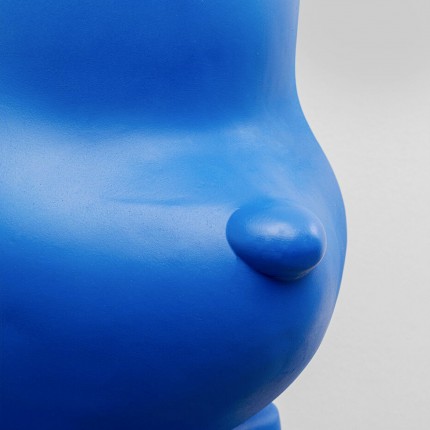 Woonaccessoires beer 51cm blauw Kare Design