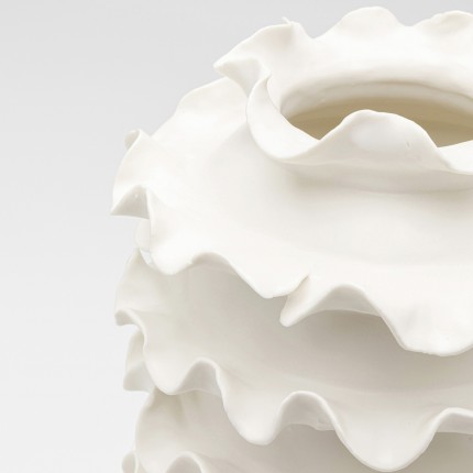 Vaas Viento 39cm wit Kare Design