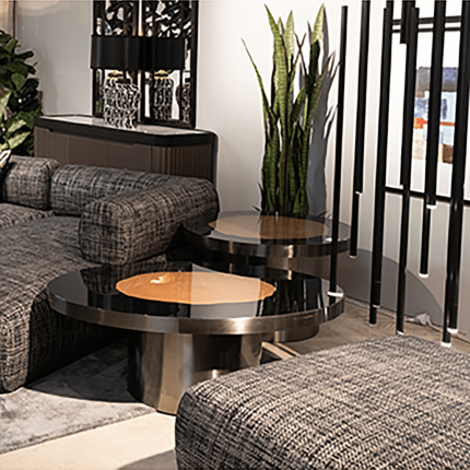 Bijzettafel Medallion Ø80cm Kare Design