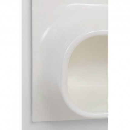 Spiegel Aero LED 141x80cm wit Kare Design