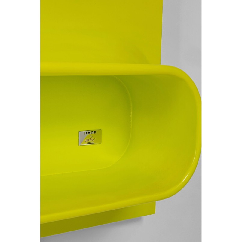 Miroir mural Aero LED vert 80x141cm
