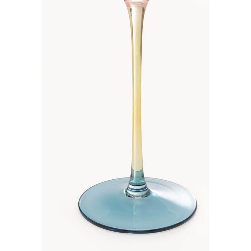 Verre à vin Twist 22cm ass.