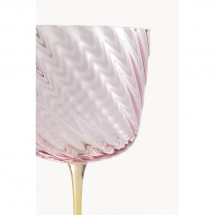 Wijnglazen Twist (4/set) Kare Design