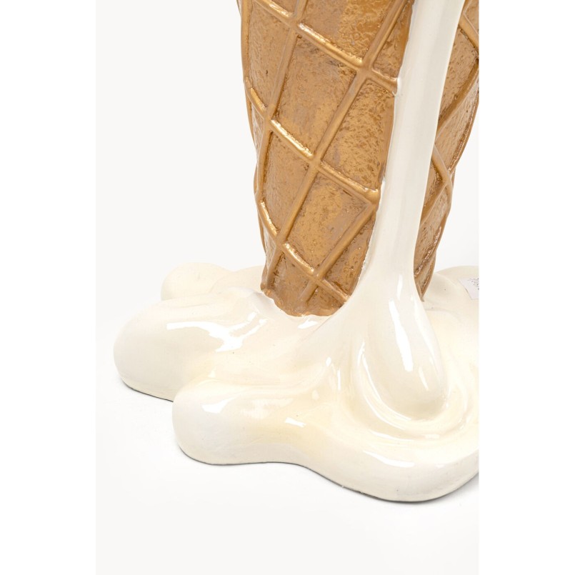 Table bistrot Ice crème vanilla Ø48cm