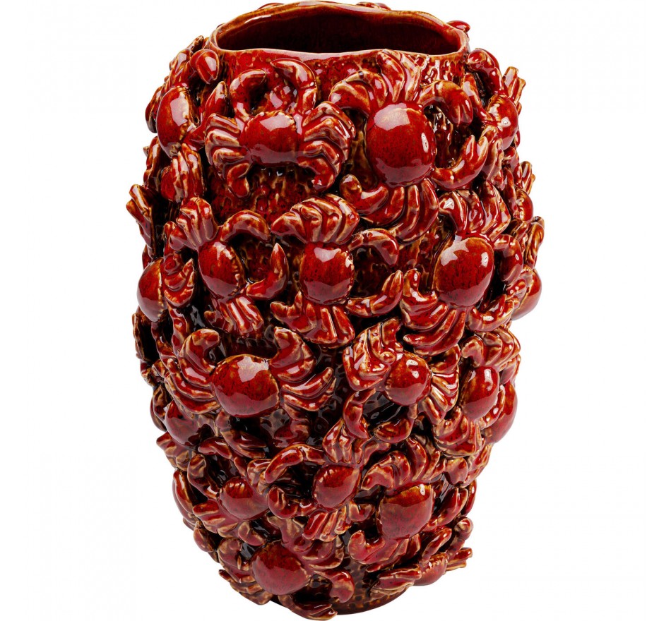 Vase crabs 39cm Kare Design