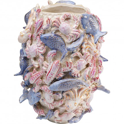 Vase sea animals 40cm Kare Design