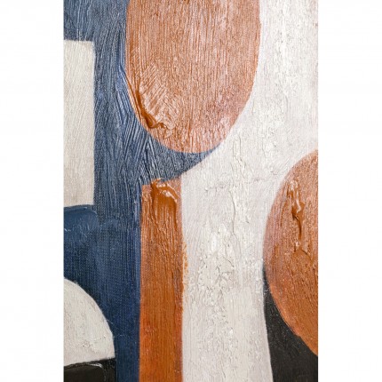 Schilderij Pinceau Shape 55x75cm Kare Design