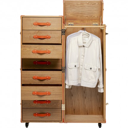 Wardrobe Trunk Monaco orange Kare Design