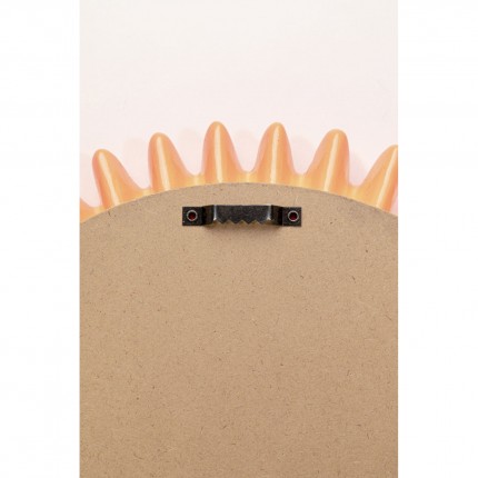 Spiegel Hermosa Ø32cm oranje Kare Design