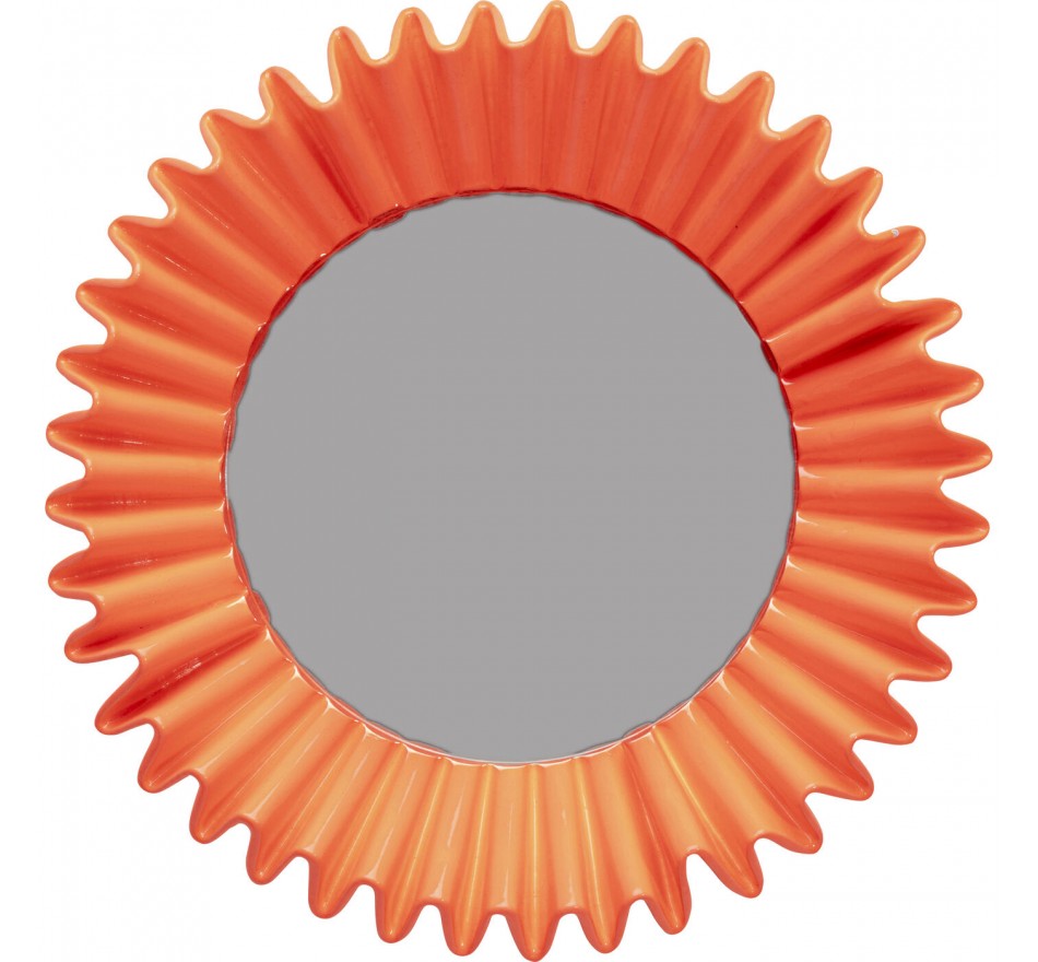Wall Mirror Hermosa Ø32cm orange Kare Design