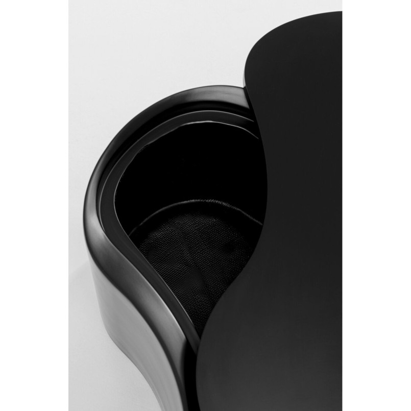 Table d appoint Lotus noir 30cm