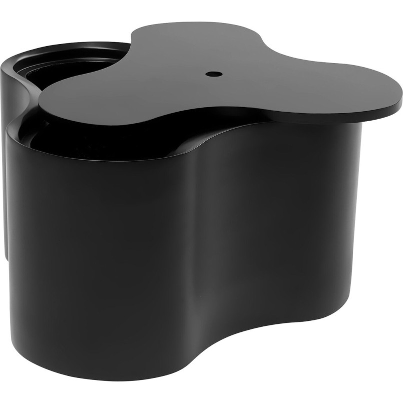 Table d appoint Lotus noir 30cm