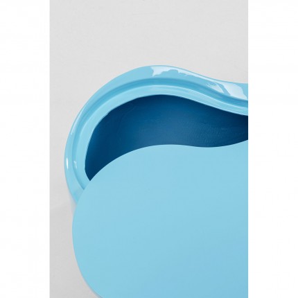 Coffee Table Lotus 35cm blue Kare Design