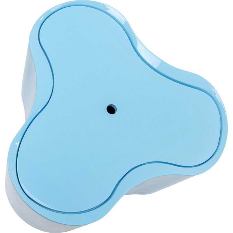 Table d appoint Lotus bleu clair 30cm