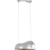 Suspension Cloud Beam Double silver 70cm