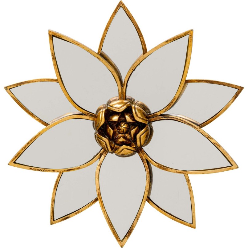 Décoration murale Lotus Mirror Ø33cm