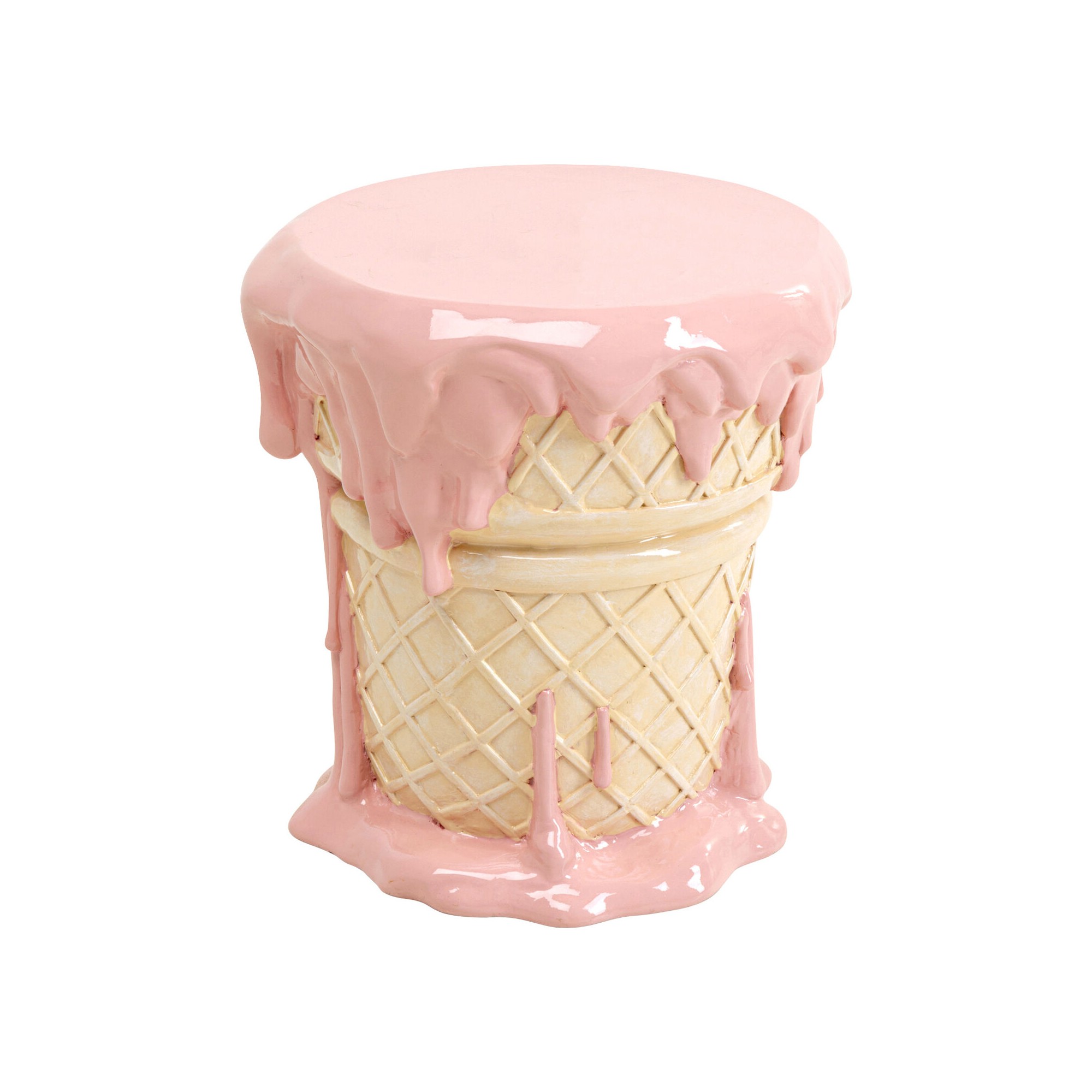 Tabouret Ice Cream fuchsia Ø37cm