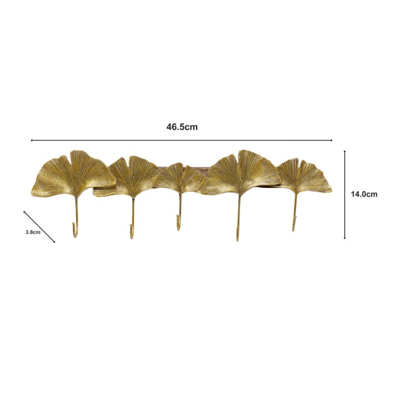 Garderobe murale Ginkgo Leaf 47cm