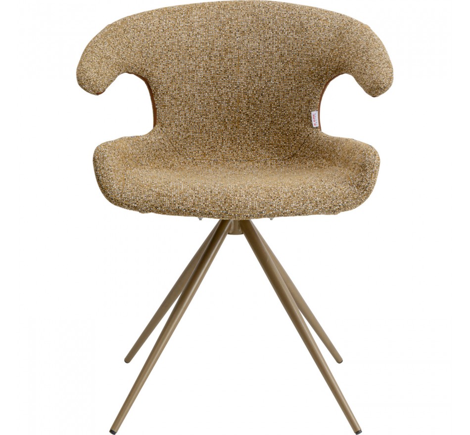 Swivel Chair with armrests Golo Kare Design