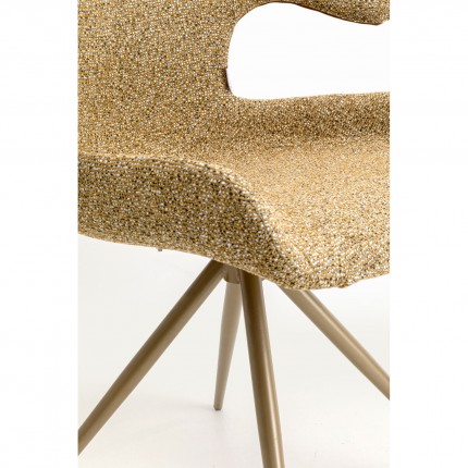 Draaistoel met armleuningen Golo Kare Design