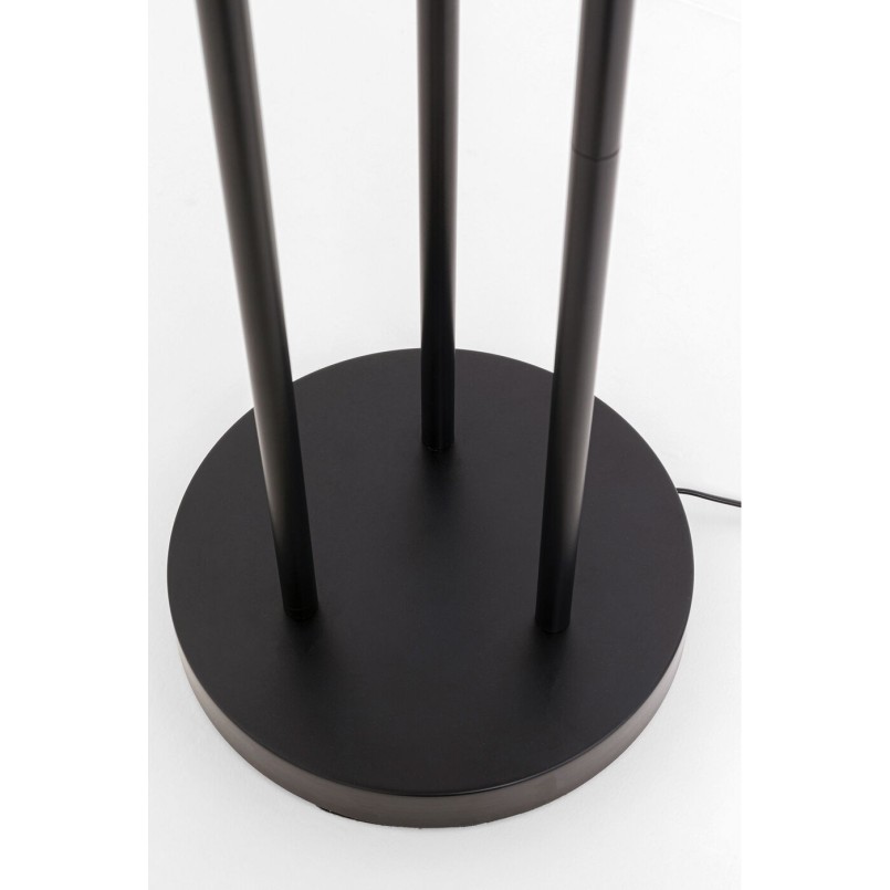 Lampadaire Al Capone Tre noir 175cm