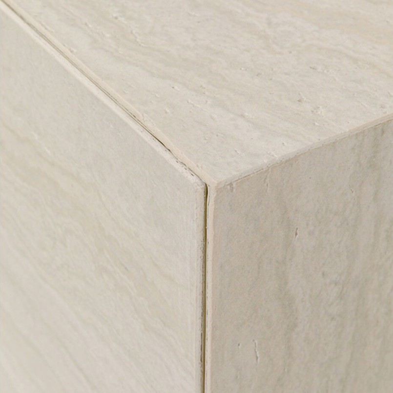 Nachtkastje Travertino 1 lade Kare Design