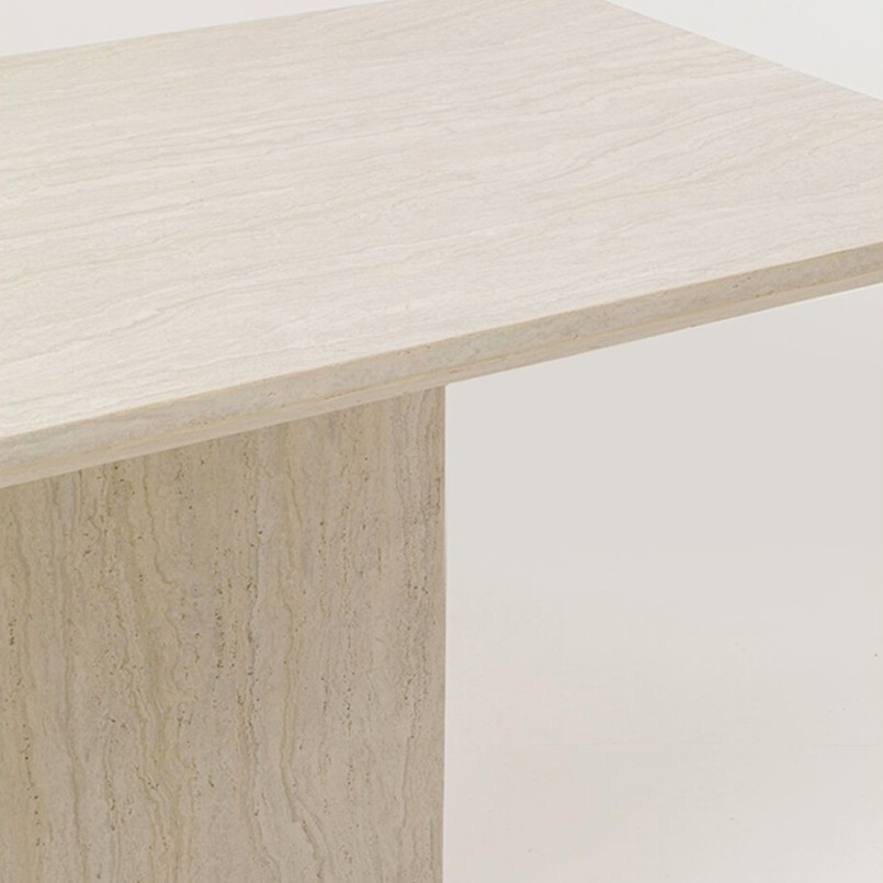Table Travertino 160x90cm Kare Design