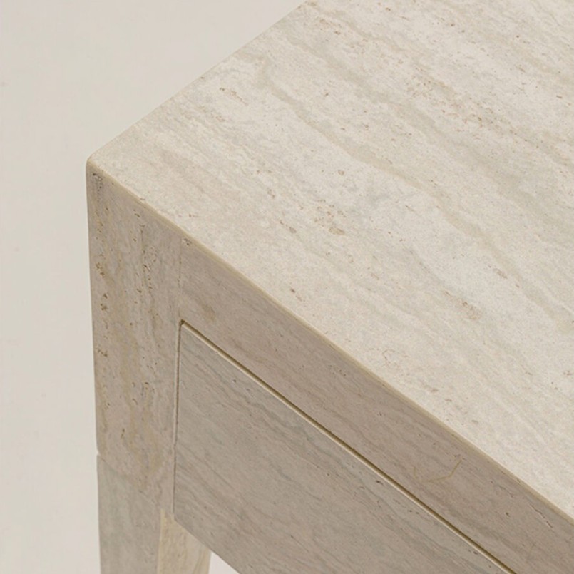 Console Travertino 100x40cm Kare Design