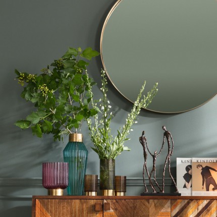 Vaas Barfly 43cm lichtblauw Kare Design