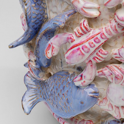 Vaas zeedieren 40cm Kare Design