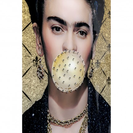 Framed Picture artist chewing-gum 40x50cm Kare Design