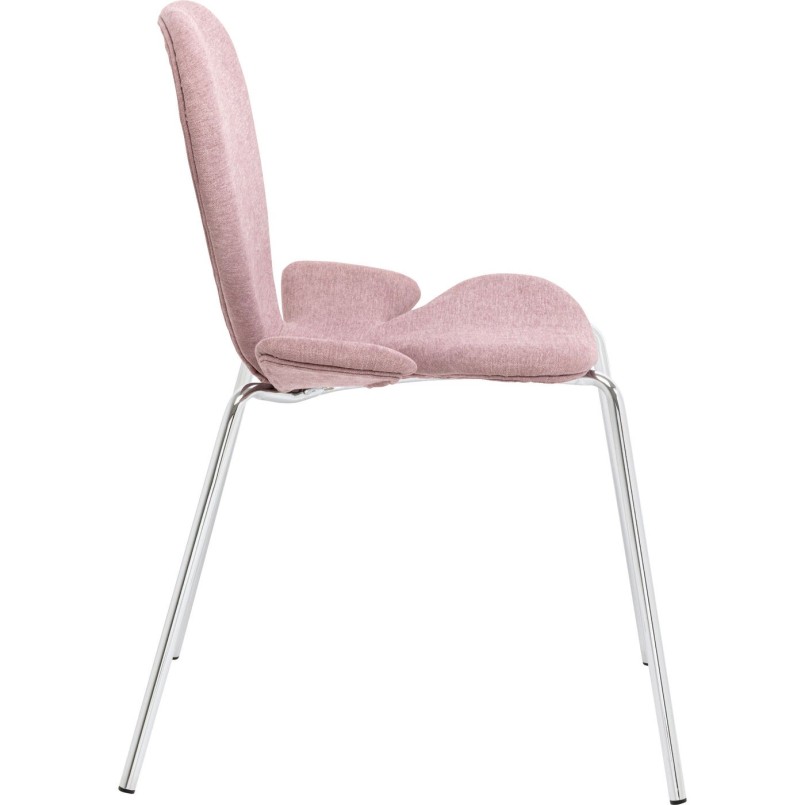 Stoel Soft Blossom roze Kare Design