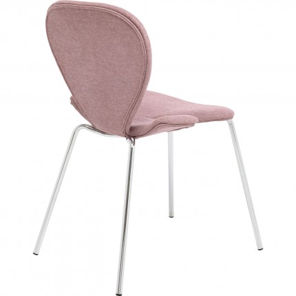 Stoel Soft Blossom roze Kare Design
