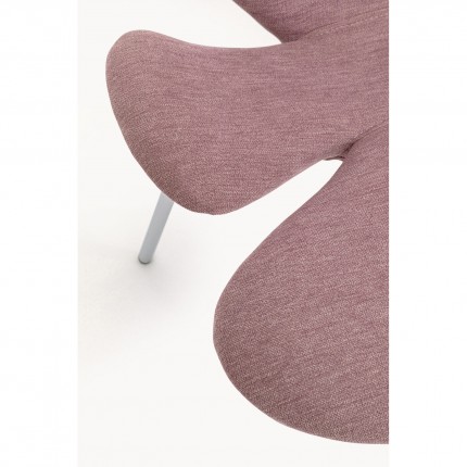 Stoel Soft Petal roze Kare Design