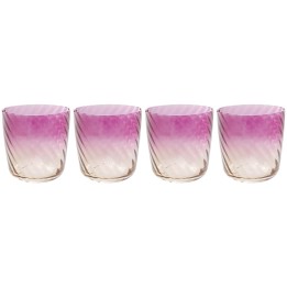 Waterglazen Twist (4/set) Kare Design