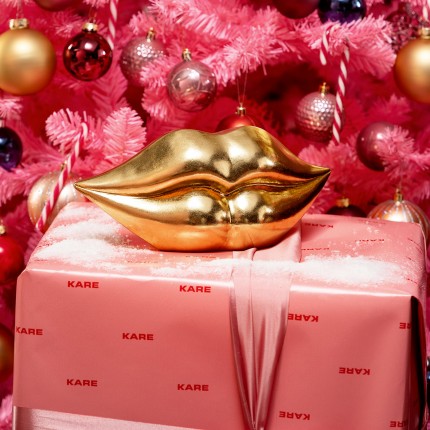 Spaarpot lippen goud Kare Design