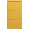 Shoe Container Caruso yellow 3 drawers Kare Design