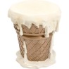 Kruk ijs 38cm vanille Kare Design