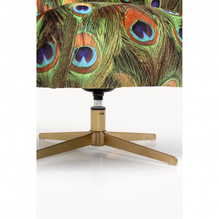 Draaifauteuil pauw Kare Design