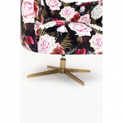 Draaifauteuil rozen Kare Design