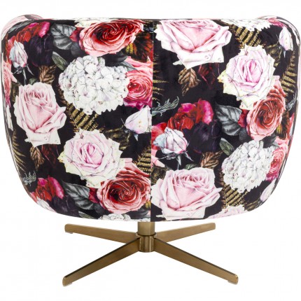 Draaifauteuil rozen Kare Design