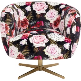 Draaifauteuil rozen Kare Design