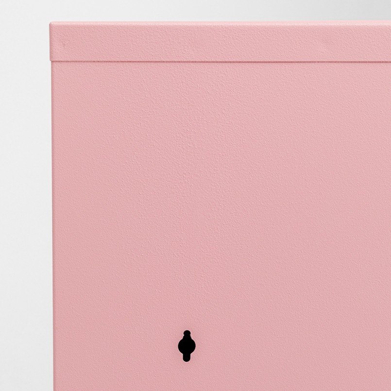 Schoenenkast Caruso roze 4 laden Kare Design