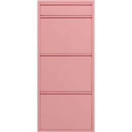 Schoenenkast Caruso roze 3+1 laden Kare Design