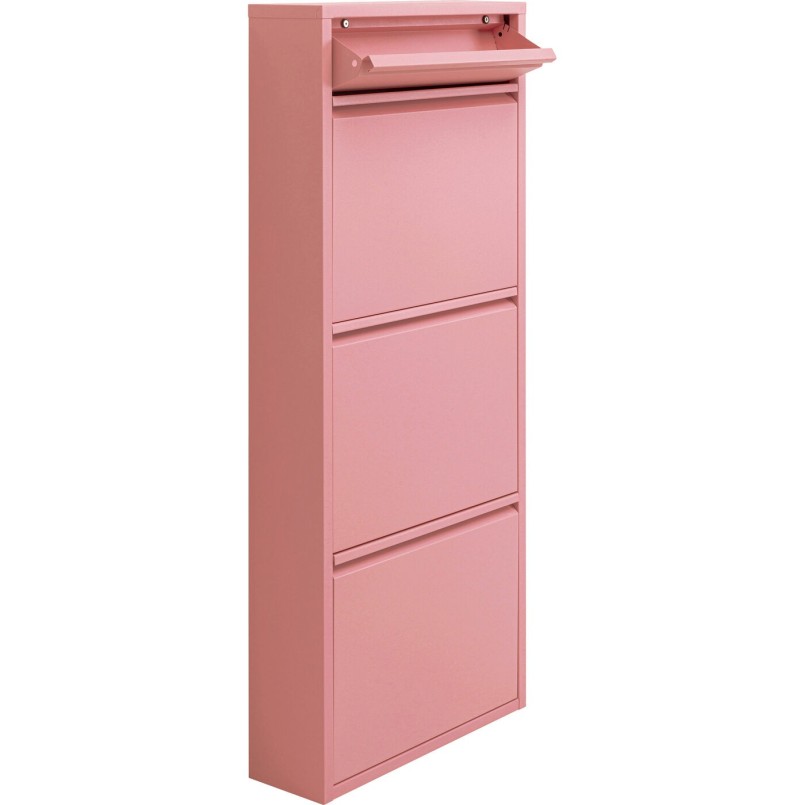 Schoenenkast Caruso roze 3+1 laden Kare Design
