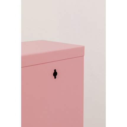 Schoenenkast Caruso roze 3 laden Kare Design