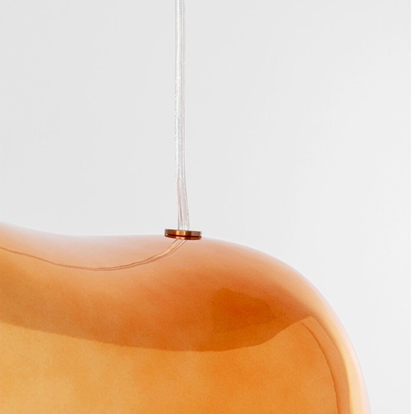 Pendant Lamp Cloud Beam Double 50cm copper Kare Design