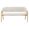 Bench August grey Kare Design