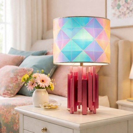 Table Lamp Coachella 45cm pink Kare Design
