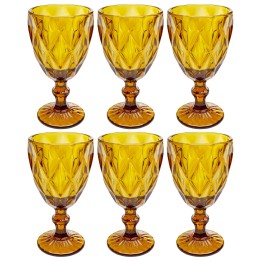Wijnglazen Oriana (6/set) Kare Design